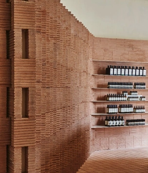 Минималистичный бутик Aesop в Бруклине