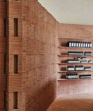 Минималистичный бутик Aesop в Бруклине