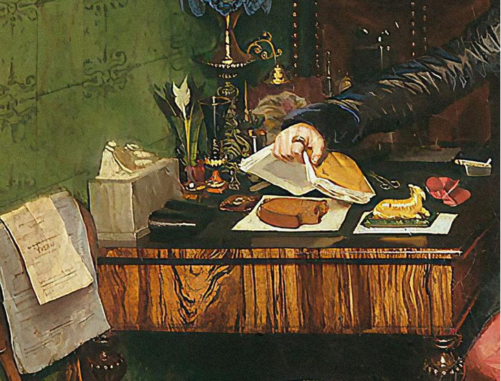 Модная диета: 14 примечательных деталей картины Павла Федотова «Завтрак аристократа»