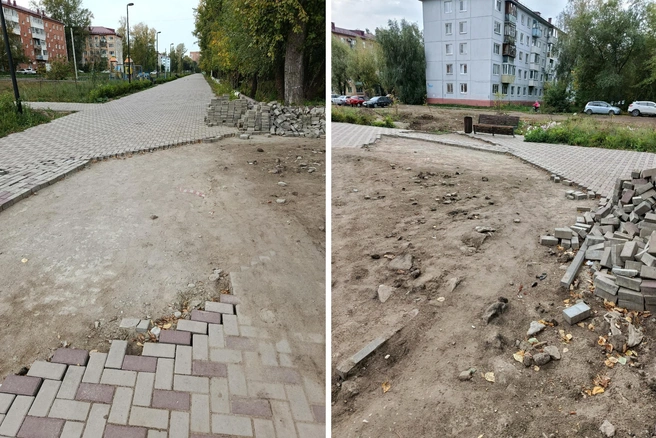 И как тут ходить? | Источник: «Омск ВК» / Vk.com