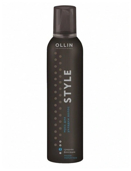 OLLIN Professional мусс Style Medium Hold средней фиксации