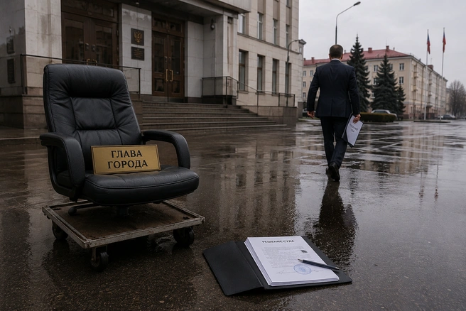 Мэра уволили — он вернулся с решением суда о восстановлении, а кресло уже выкинули | Источник: chatgpt.com