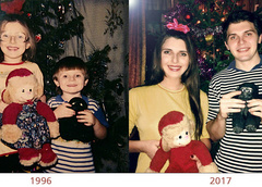 До и после: детские и взрослые фото новосибирцев