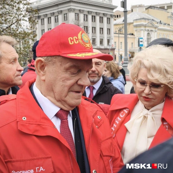 Геннадий Зюганов и Нина Останина | Источник: Михаил Мечев / MSK1.RU
