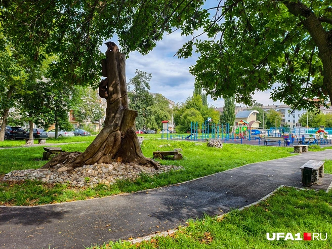 Лаконичный двор | Источник: Булат Салихов / UFA1.RU