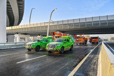Overpasses Open at Moscow's MSD and Southern Rockade Intersection