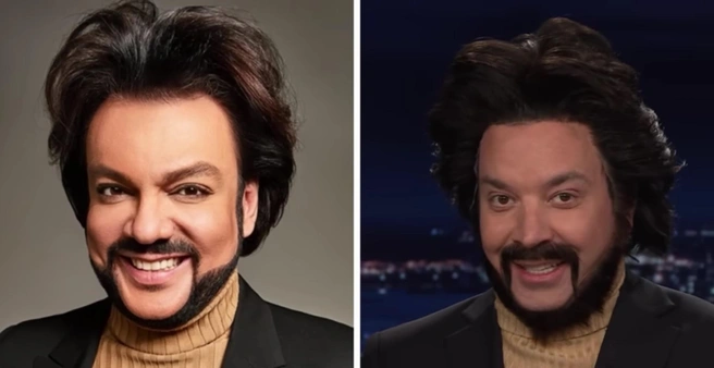 Усы, борода и немного магии | Источник: кадр из программы The Tonight Show, NBS, 12 мая 2025 года