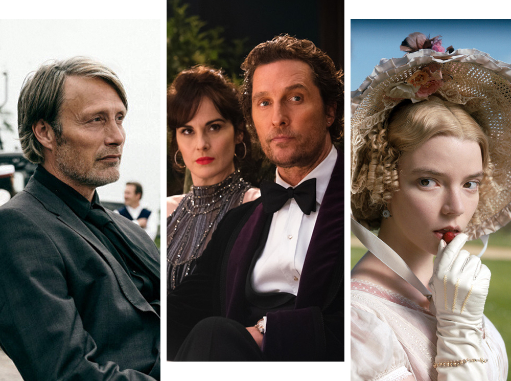 Кадры из фильмов «Еще по одной», «Джентльмены» и «Эмма» | marieclaire.ru