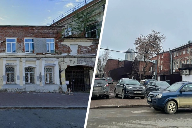 В Перми снесли дом на Пермской, 60 | Источник: Google.com / maps, Екатерина Вохмянина