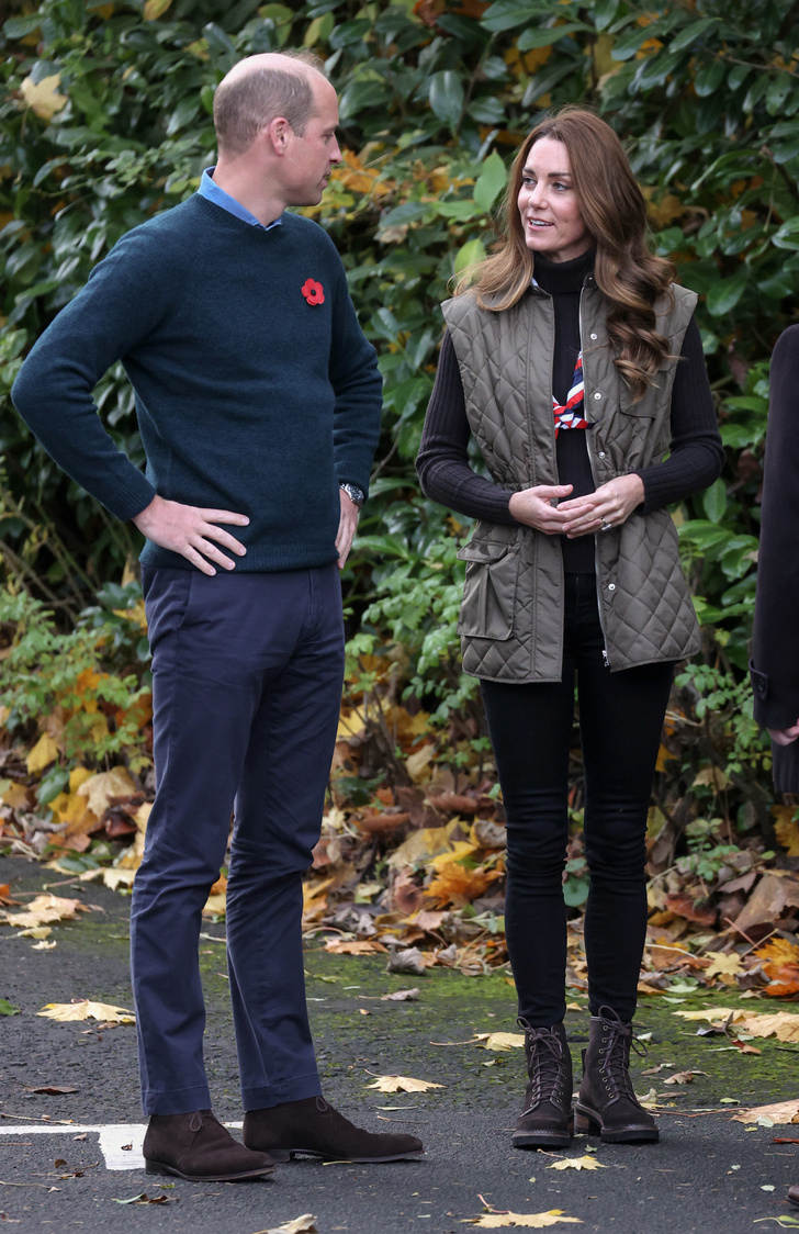 Осень по-королевски: Кейт Миддлтон показывает, как и с чем надо носить стеганую жилетку