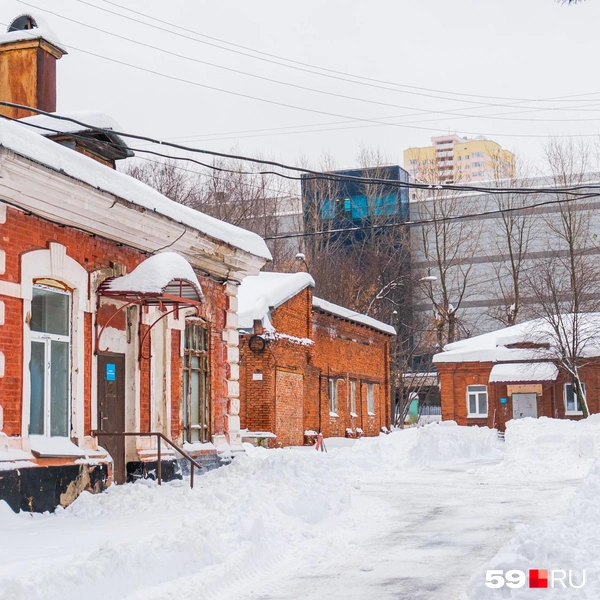 Специально для нас как гостей больничного городка сделали большие тропинки, обычно сторожи выкапывают себе тропки | Источник: Тимофей Калмаков