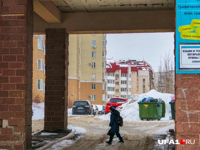 Во многих домах есть арки | Источник: Булат Салихов / UFA1.RU