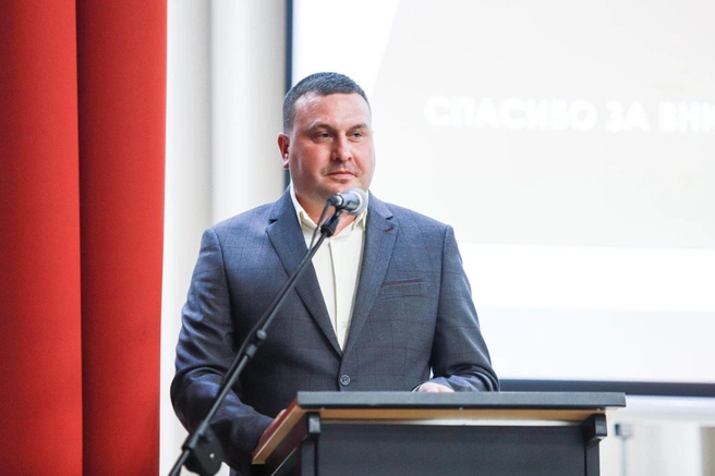 Роман Сороконенко отчитывается о благоустройстве | Источник: kashira.su