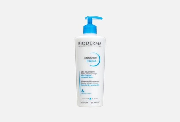 Крем для сухой чувствительной кожи, Bioderma Atoderm 