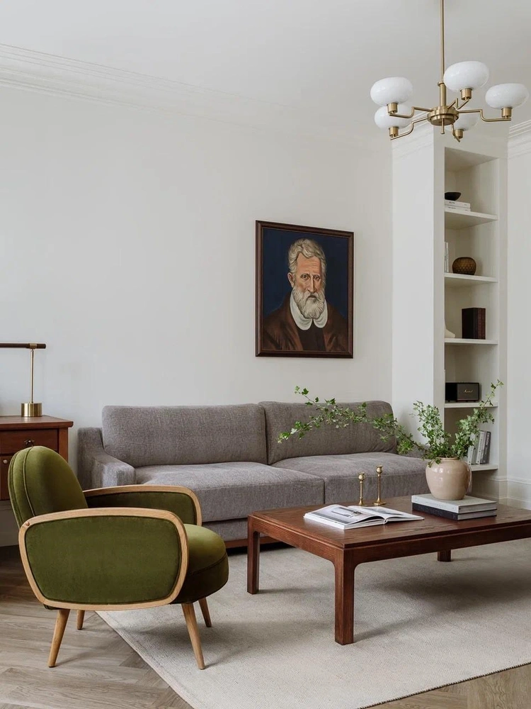 Вневременной винтажный интерьер в квартире 93 м² во Владикавказе | Источник: Ольга Шангина. Стиль: Диана Ремизова