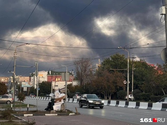 Так выглядел центр Ростова днем | Источник: читатель 161.RU