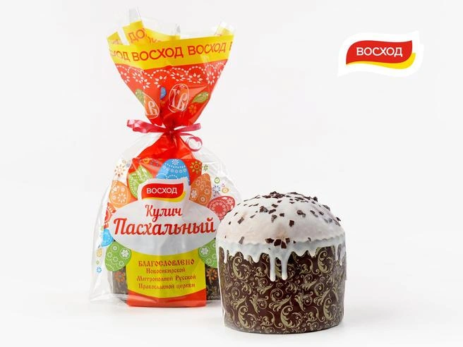 «Восход» печет по-домашнему вкусные куличи&nbsp;— ищите их в магазинах города | Источник: хлебообъединение «Восход»