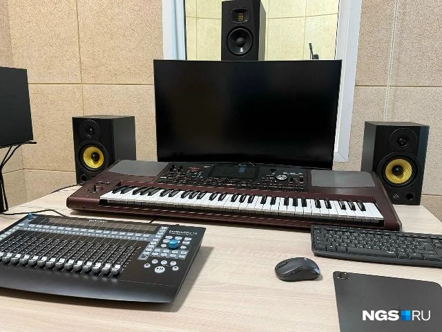 В новой школе есть студия звукозаписи | Источник: Дарья Староверова / NGS