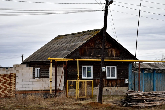 Соседнее село Аязгулова газифицировано. От него до Горного — 4 км | Источник: Артем Краснов