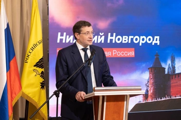 Никитин на презентации | Источник: РВИО / rvio.ru