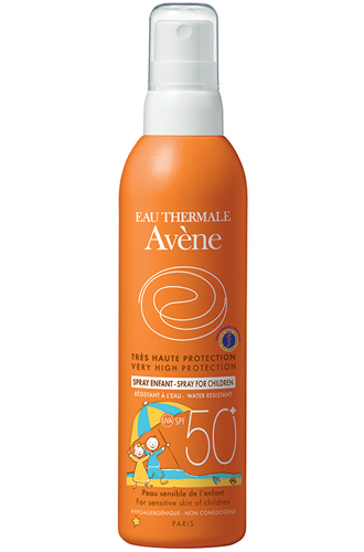 Спрей для детей SPF 50+ с высоким уровнем защиты для чувствительной кожи, Avène