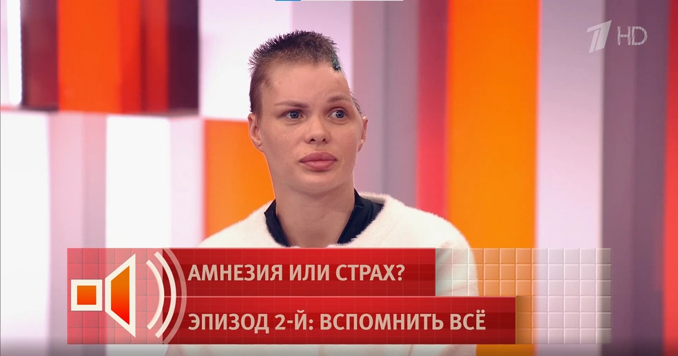 Трепанация черепа была необходима для сохранения жизни Анжелики, говорят врачи | Источник: «Пусть говорят» / Первый канал