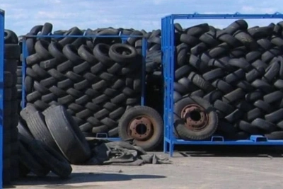 В Казани открыты пункты приема старых автомобильных шин