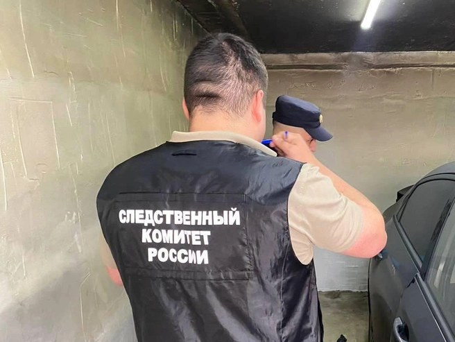 В этом гараже нашли тела матери и двух ее маленьких дочерей | Источник: СУ СКР по Саратовской области