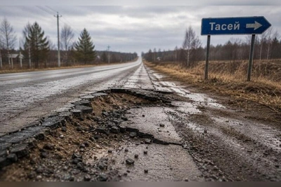Дорогу на Тасей размыло: предупреждения 2020 года сбылись
