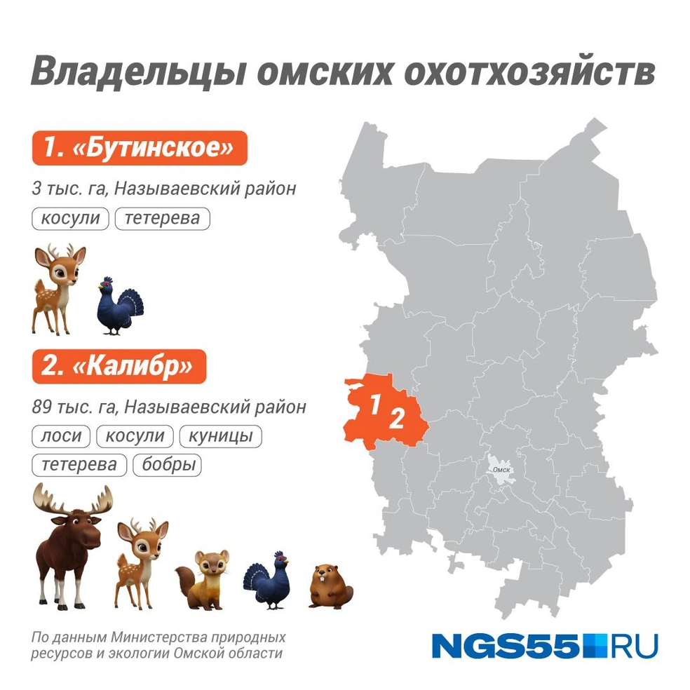 Пострелять в тетерева можно было в обоих угодьях | Источник: Полина Авдошина / Городские порталы