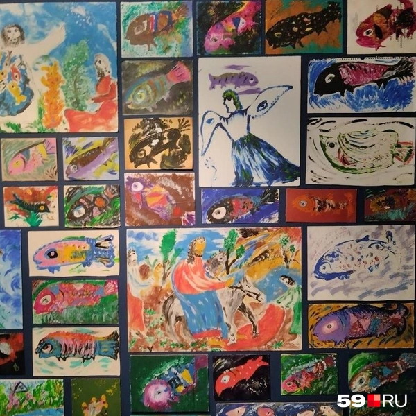 «Рыбы» Нины Горлановой | Источник: Ольга Якунчева / 59.RU