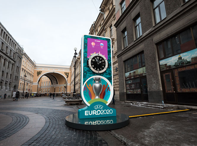 Дни, часы, минуты: бренд Hublot начал отсчет до Евро-2020
