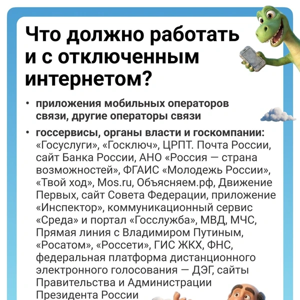 Что должно работать даже при проблемах с интернетом | Источник: Полина Авдошина / V1.RU