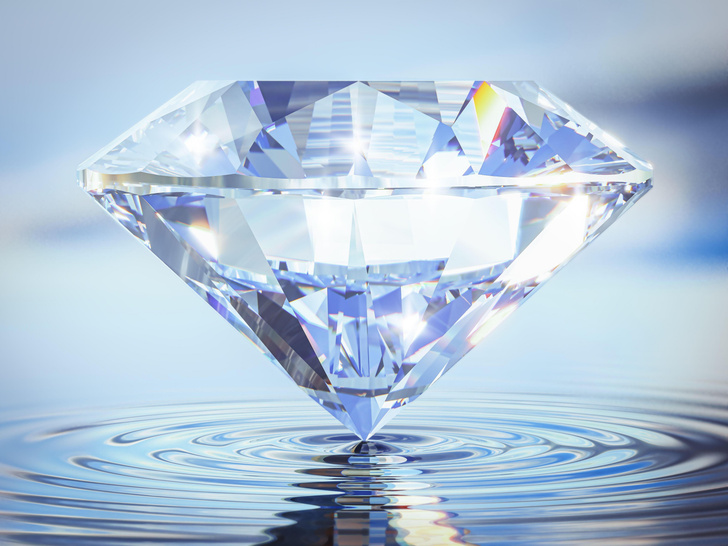 Правда ли, что бриллиант невидим в чистой воде?