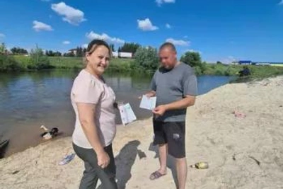 Рейд по безопасности на воде в Подлесненском поселении