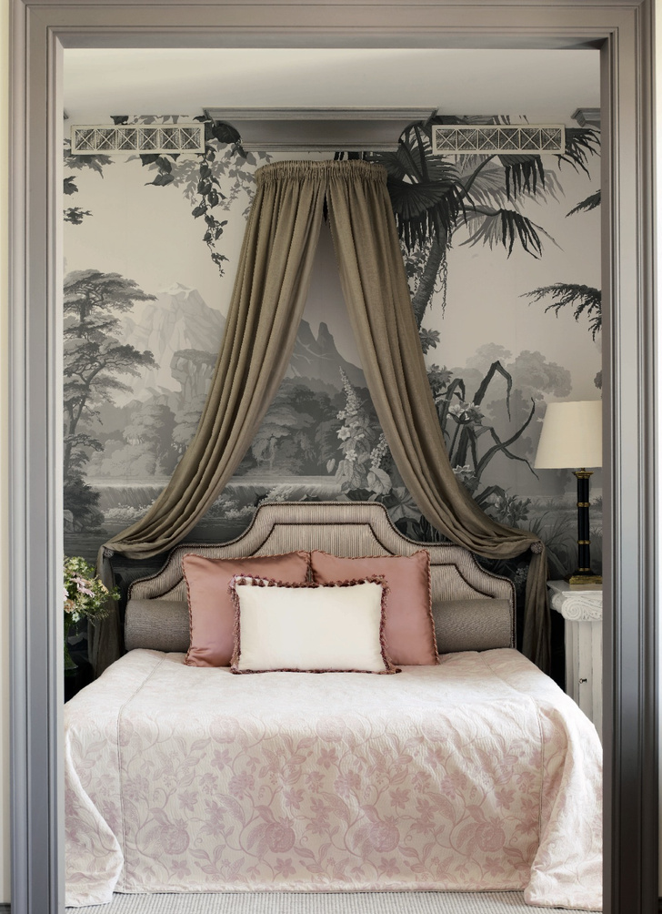 Дизайн штор для спальни: современное оформление, новинки, стильные гардины, фото