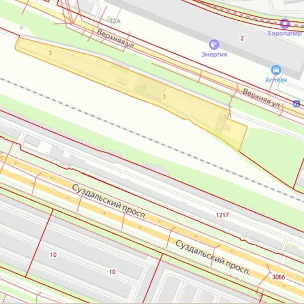 «Эко-Васт» — Парнас | Источник: публичная кадастровая карта