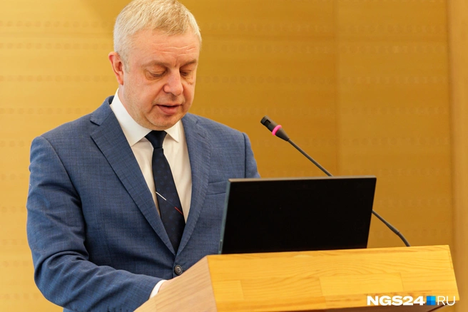 Роман Одинцов пока исполняет обязанности мэра | Источник: Мария Ленц / NGS24.RU