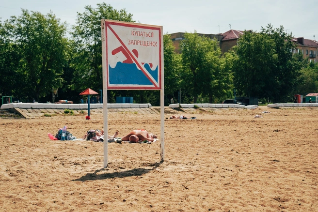 В водохранилище нашли, среди прочего, кишечную палочку | Источник: Елена Латыпова / NGS55.RU