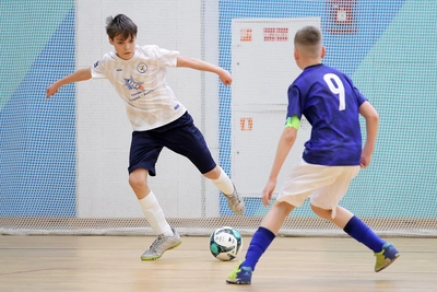 Школьники Невского района соревнуются в футзале на кубок Алмаз-Антей