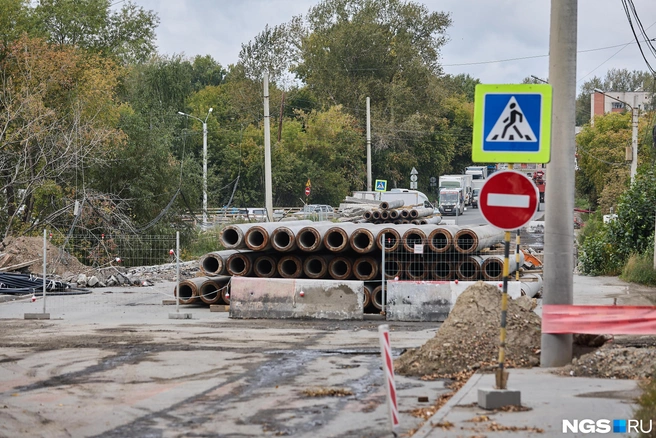 Контроль качества ведёт МКУ «Гормост» совместно с подрядной организацией | Источник: Александр Ощепков / NGS.RU
