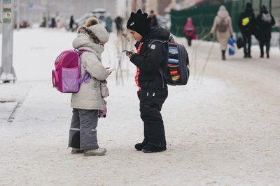 Kurgan Students Learn from Home as Cold Snap Hits; Weekly Forecast