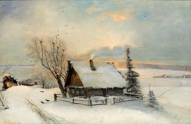 Алексей Саврасов «Начало весны», 1888 | Источник: Alexei Kondratievich Savrasov, Public domain, via Wikimedia Commons