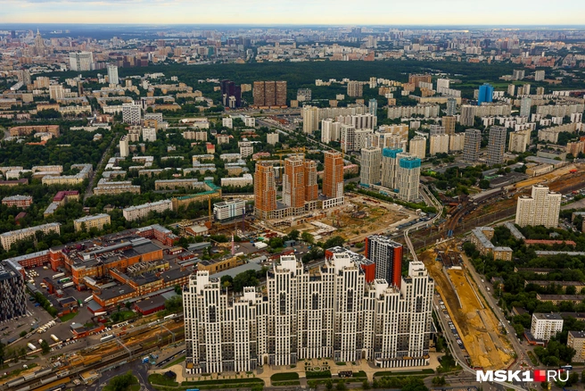 Еще немного Москвы с высоты | Источник: Артем Устюжанин / MSK1.RU