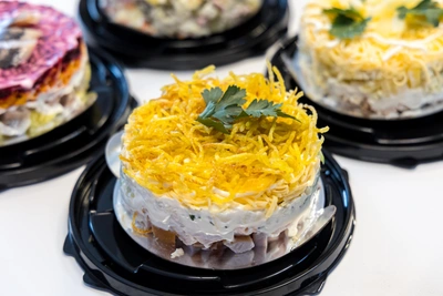 Новогодний салат с черносливом от барнаульки