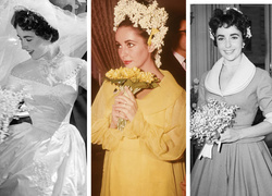 Привычка жениться: 8 свадебных платьев и 7 мужей Элизабет Тейлор