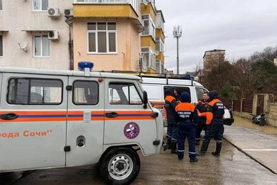 Река Херота в Адлере отступает после подъёма