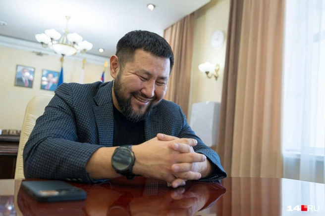 Григорьев честно и открыто отвечает на вопросы | Источник: Олег Федоров / 14.RU