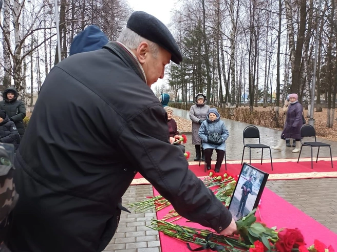 Прощание с военнослужащим прошло в Бирске | Источник: «Победа»