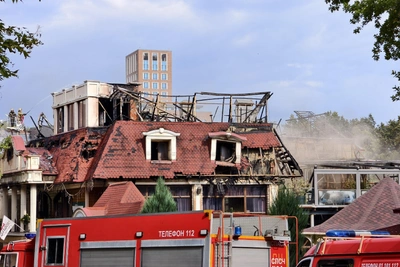 «Даско Гарден» в Уфе: последствия пожара 25 августа